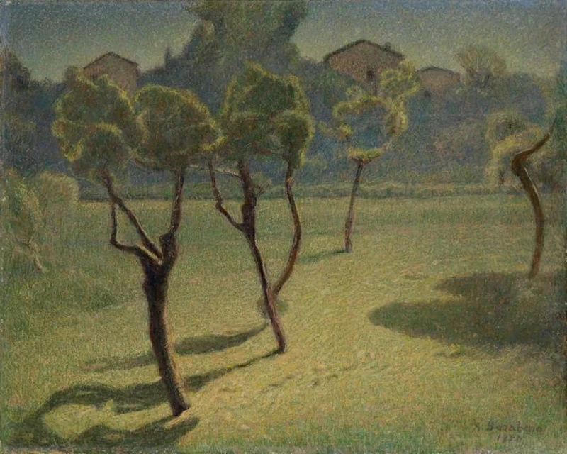Scie sul prato, 1907
